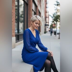 Cato Royal Blue Dress